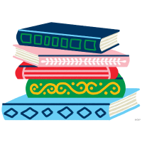 So many books, so little time.  Badge